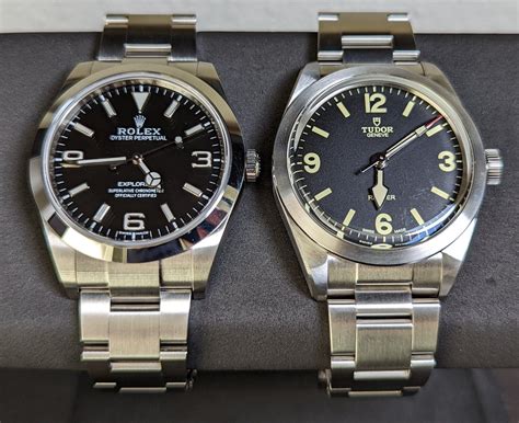 tudor ranger vs rolex explorer|tudor ranger watch strap.